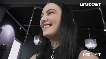 Preview 2 of Www Bf Car Xxx Video - Tattooed Slut Sharlotte Thorne Has Her Tight Vagina Filled With BBC After Interview - HER LIMIT