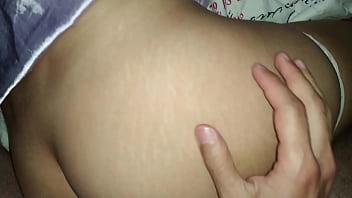 Preview 3 of Live Sex Vedeo Com - Pov le corro las bragas a mi hermanastra y le meto mi polla en su co&ntilde_o estrecho. Video real casero amateur
