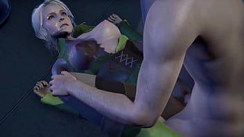 Preview 3 of Samus Aran Hentai Video - Fucked Ciri in the library l 3D Hentai Witcher