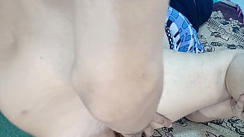 Preview 3 of Panic Tin - Big ass indian bbw netu amazing missionary fuck while Hubby rubbing clit for good sex