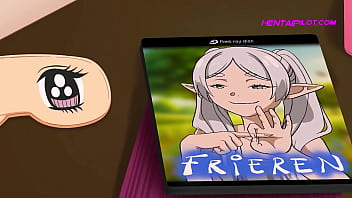Preview 1 of Boor Bf Com - Girl Next Door Invites Me To Watch Porn DVD&#039_s With Her - Cartoon Anime