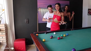 Preview 2 of Milf Belobd - duas amigas trans dotadas fingiram perder no jogo do prazer para fazer uma orgia gostosa.