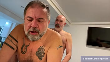Preview 4 of Breeding White Wife - Horny Mature Bears Barebacking