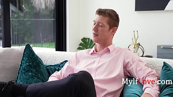 Preview 1 of Leaking Lesbian - Stepmom Pulls The Lonely Wife Card To Get My Dick