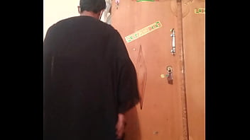 Preview 1 of Fat Man Beeg Hd - Hot gay masterbation sex with wearing of wife silk gown