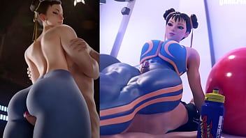 Preview 4 of Lesbien Boob - (HMV) WAIFU HARD FUNCKING COMPILATIO