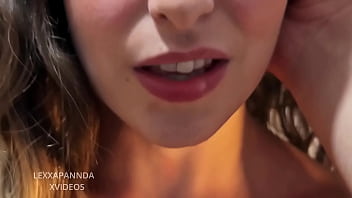 Preview 3 of Brutal Rape Xxx Gay - Rubia come la polla dura de su novio ,  corrida facial pov
