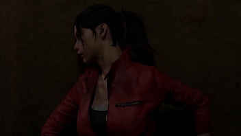 Preview 2 of Horr Sex Xxx - Claire Redfield fucked nonstop by Mr. X (SteamOven3D)