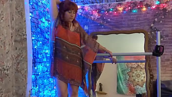 Preview 1 of Indian Masala Dance - Hotwife Steffi orangely pussy dance