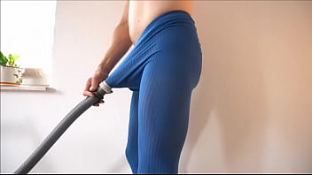 Preview 3 of Punjabi Xxx Sex - vacuum cleaner fuck in pantyhose