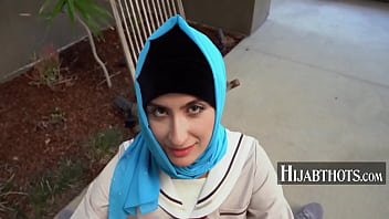 Preview 1 of Mimi Rogers Naked Pictures - Teen In Hijab Follows Her Wet Fantasy- Angeline Red