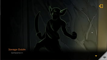 Preview 4 of Group Xxx Big Tits Video - Hentai game Escape dungeon.Goblin fucks a cute girl in the ass .