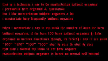 Preview 1 of Faster Teen Fucer - tutorial how to do masturbation without orgasms technique