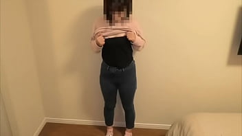 Preview 1 of Ruusian Milf - ジーパン履いたまま一人エッチしてたらお◯らししてしまってお気に入りのジーパンがおし◯こで濡れちゃいました。。