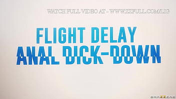 Preview 4 of Silver Men Love - Flight Delay Anal Dick-Down.Nicole Doshi / Brazzers  / stream full from www.zzfull.com/lig