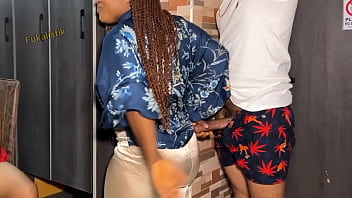 Preview 2 of Rep Girls Bus - Horny visitor knows her way around big dicks (full video of Premium)
