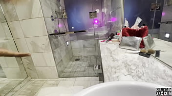 Preview 1 of Phim Sex Taxi - SHARED A HOTEL ROOM AND THIS HAPPENED TEASER