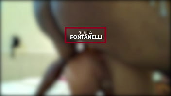 Preview 4 of Lesbian Restaurant - Julia Fontanelli fudendo no pelo e levando gozada dentro no c&uacute_