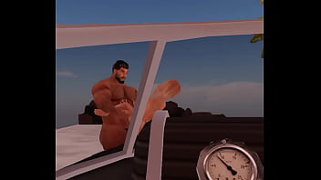 Preview 3 of Abg Jilbobs - handsome hunk chris chester fucks beach babe