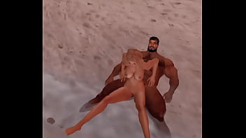 Preview 3 of Ala Fuerza Con Otro - hunky chris chester talks beach bimbos into taking on his huge dick