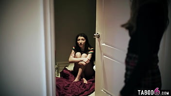 Preview 2 of Homeless Gay Rape - Taboo6.com - Kicked out because she was a lesbian Maya Woulfe had big stepsister Gizelle Blanco interested