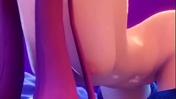 Preview 3 of Indonesia Sex Club - Мона призвала слайма для поебушек