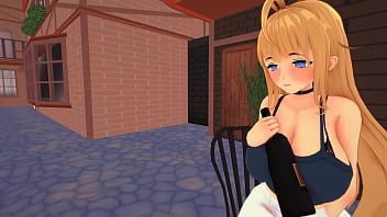 Preview 2 of Turkyy Young Girl - Hero&#039_s Harem Guild shino 4 1 thinking