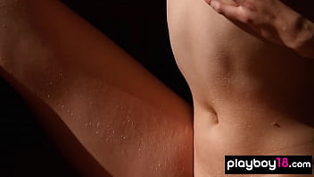 Preview 2 of Big Tits Bobs Sex - Playboy18.com - Hot all natural babes Kayla Coyote and Mila Azul reveal their big boobs