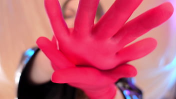 Preview 2 of Asian Evgle - ASMR in nurse gloves,  with paper (Arya Grander)