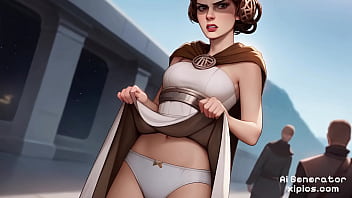 Preview 3 of Levix Eren - Padme Amidala Star Wars Porn and Hentai Ai compilation sexy and naked