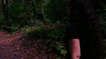 Preview 2 of Hd Gyno - For my pee lovers. Pissing walkingin the forest.