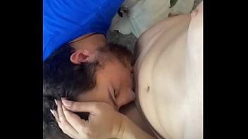 Preview 2 of Brenda Love - T-Girl fucks her boyfriend&#039_s face &amp_ makes him suck her dick to prove his love
