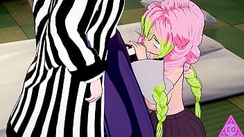 Preview 3 of Son Sex Their Mother - Mitsuri kanroji OBANAI IGURO kimetsu no yaiba hentai videos have sex blowjob handjob horny and cumshot gameplay porn uncensored... Thereal3dstories..1