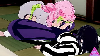 Preview 1 of Son Sex Their Mother - Mitsuri kanroji OBANAI IGURO kimetsu no yaiba hentai videos have sex blowjob handjob horny and cumshot gameplay porn uncensored... Thereal3dstories..1