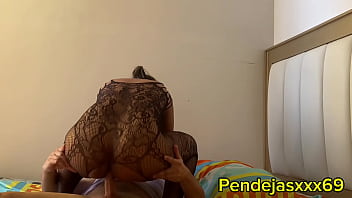 Preview 3 of Redheads - Rompiendole el culo a una Venezolana ,  Latina con su culo lleno de leche