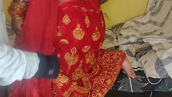Preview 2 of South Indian Ctress - Bride&#039_s Suhaag Raat with a Hindi voice on the first night
