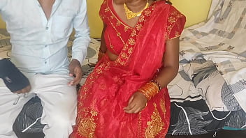 Preview 1 of South Indian Ctress - Bride&#039_s Suhaag Raat with a Hindi voice on the first night