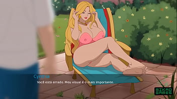 Preview 2 of Big Booob Sexy Girls Age 20 - Secret House ep 31 - Sou Escravoceta da Novinha Loira mas Fudedor da Milf Casada