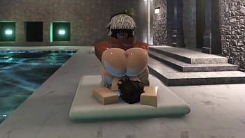 Preview 4 of Blackon Blonede - Roblox Sex Episode 2