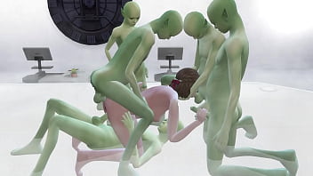 Preview 3 of Feri Small - The Sims 4 - Jennie and Aliens