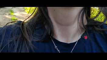 Preview 3 of 12 Red - Stepsister have fun in new car and in the forest. almost caught while sucking stranger cock