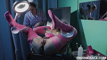 Preview 3 of Bangla Xnxx Niw - Anal Puppy Whore goes to the Vet with Lexi Grey and Freshie Juice