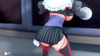 Preview 1 of Shoplyfter Mother And Daughter - 【3D Fullbody Tracking】Breaking It Down :3c - Ou●● K●●nii