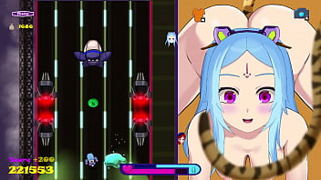 Preview 4 of Lucy Cat Footjob - Riding to Bounce city (run #2)