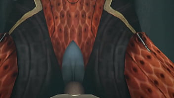 Preview 1 of Cazan Sister Sex Mms - samari (mass effect)no sound by Skeletron27