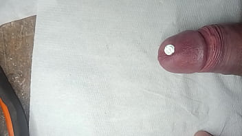 Preview 2 of Lactacting Lesbian - Dick nailed (pierced cock)