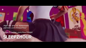 Preview 1 of Black Twark - Fortnite tsuki getting fucked!