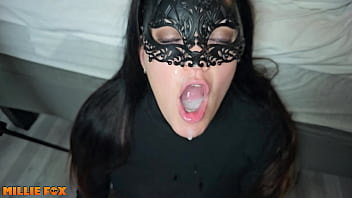 Preview 2 of Indian Porno Flim - Amateur MILF Swallows 20 Loads of CUM - Millie Fox