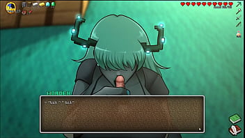 Preview 2 of Brazzers Porn Ad Names - HornyCraft [ Parody Hentai game PornPlay ] Ep.37 Giant warden is kissing my small cock until I cum on her face