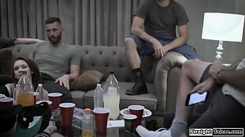 Preview 1 of Johnny Sins Hospital - Petite babe fucked in public at a party